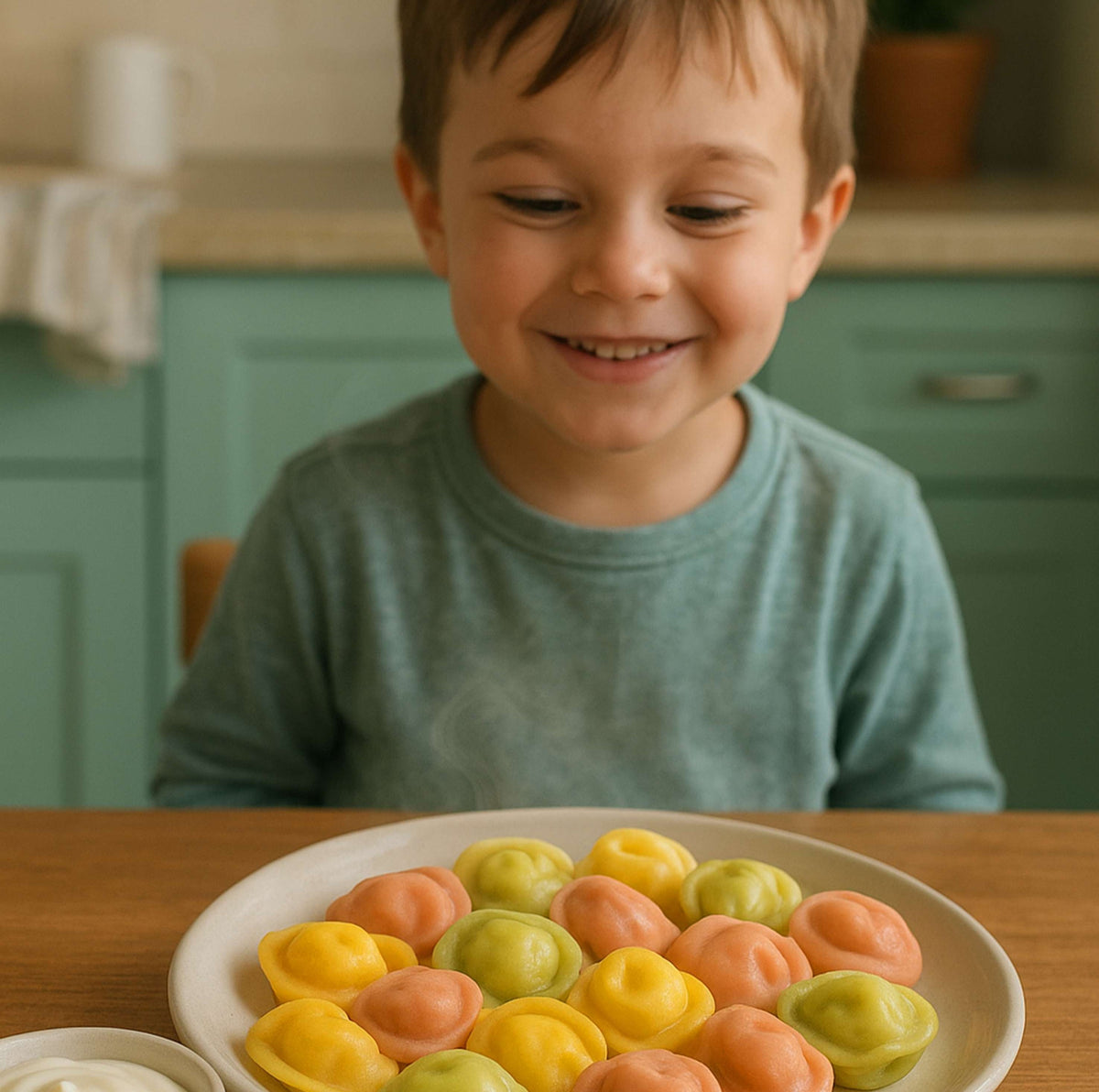 Kinder Pelmeni – russische Teigtaschen für Kinder