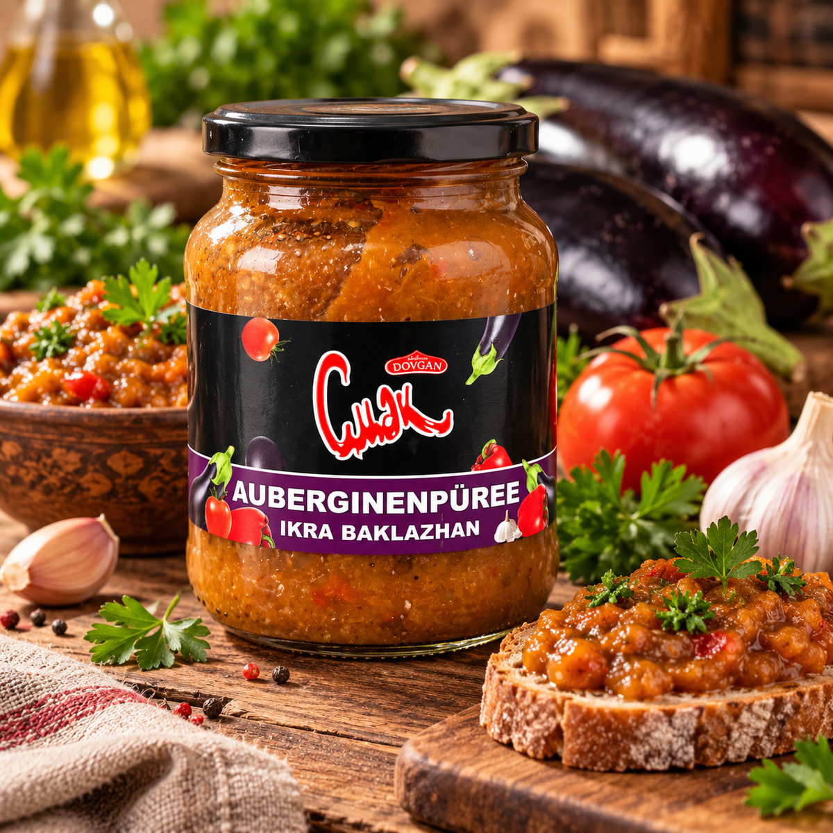 Dovgan Auberginenpüree „Ikra Baklazhan“