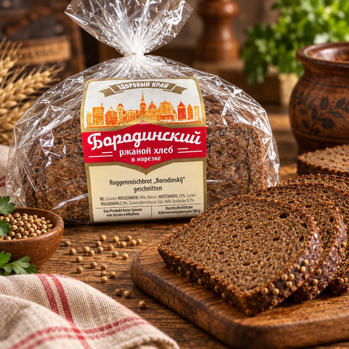 Borodinskij Roggenmischbrot geschnitten 350 g