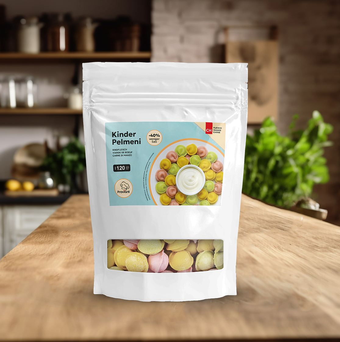 Kinder Pelmeni mit Rindfleisch – russische Teigtaschen für Kinder