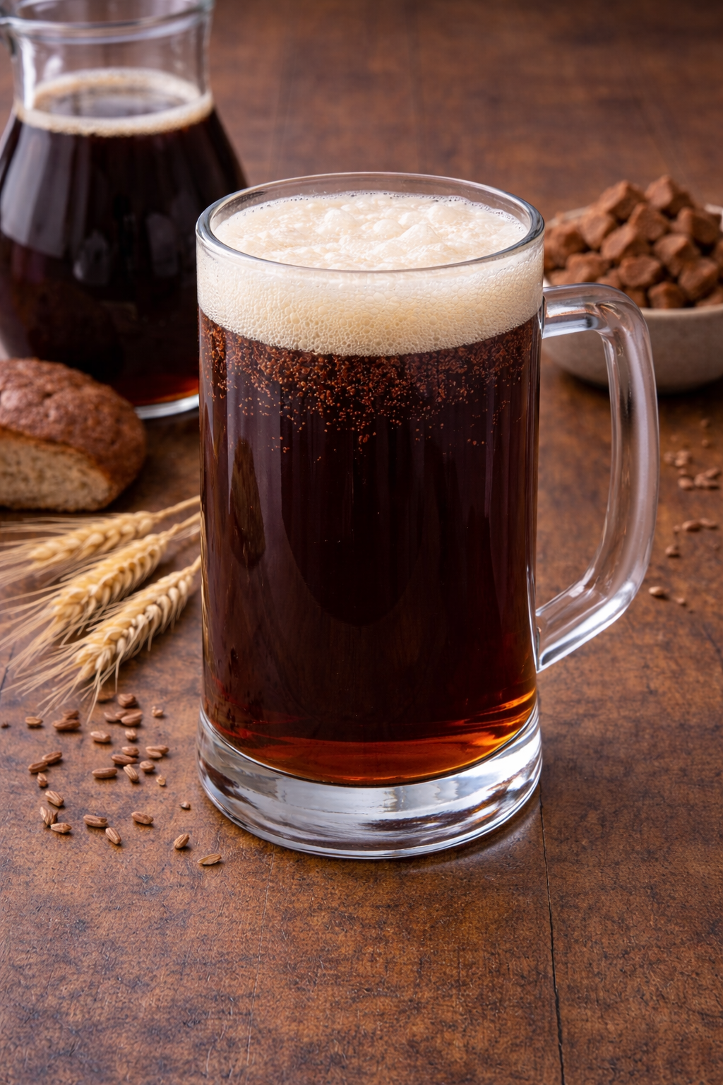 Russischer Kwas 1 Liter – traditionelles Brotgetränk aus Roggen