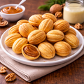 Oreshki mit Kondensmilch