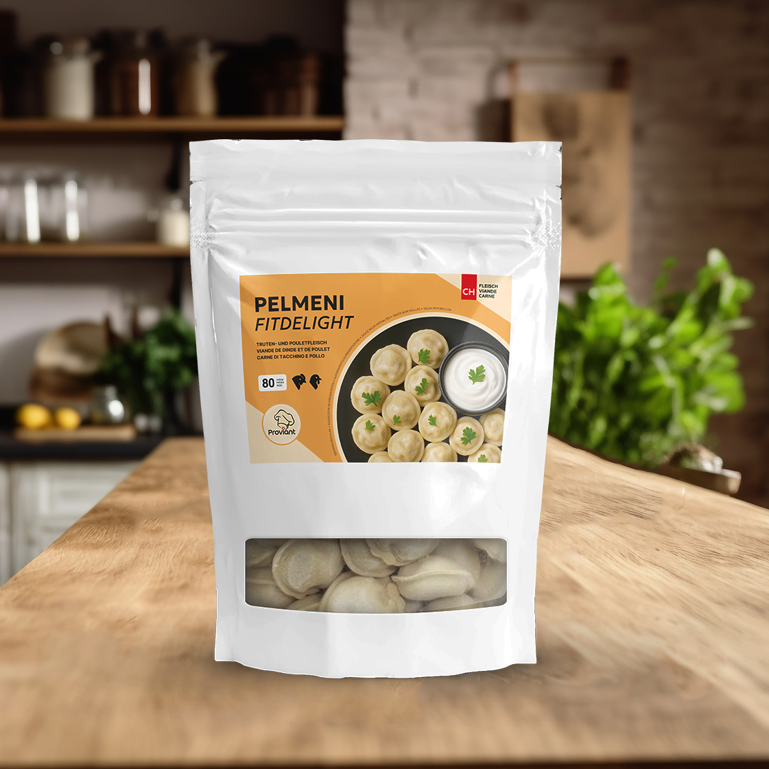 Pelmeni Fitdelight mit Trutenfleisch Proviant