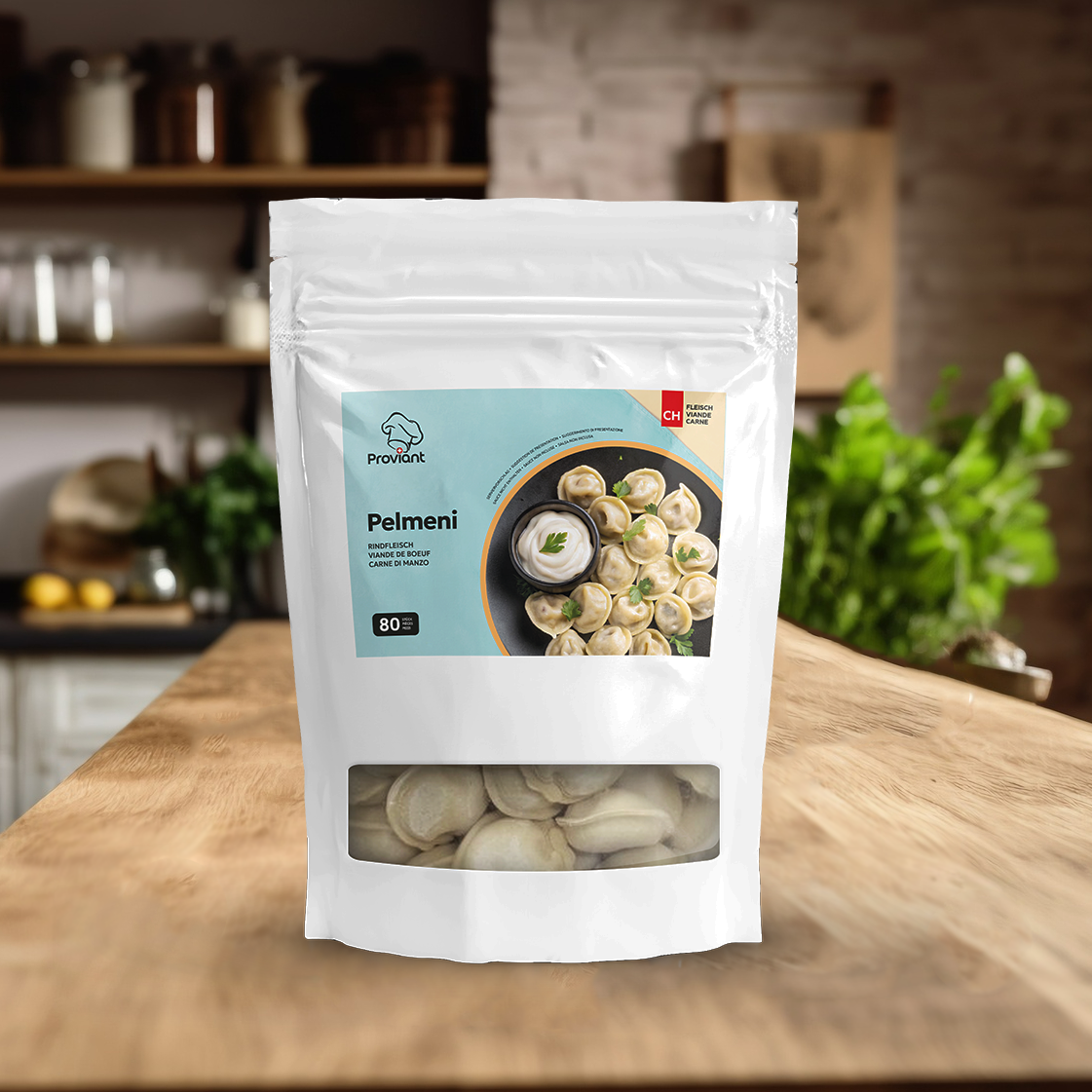 Pelmeni mit Rindfleisch Proviant Schweiz