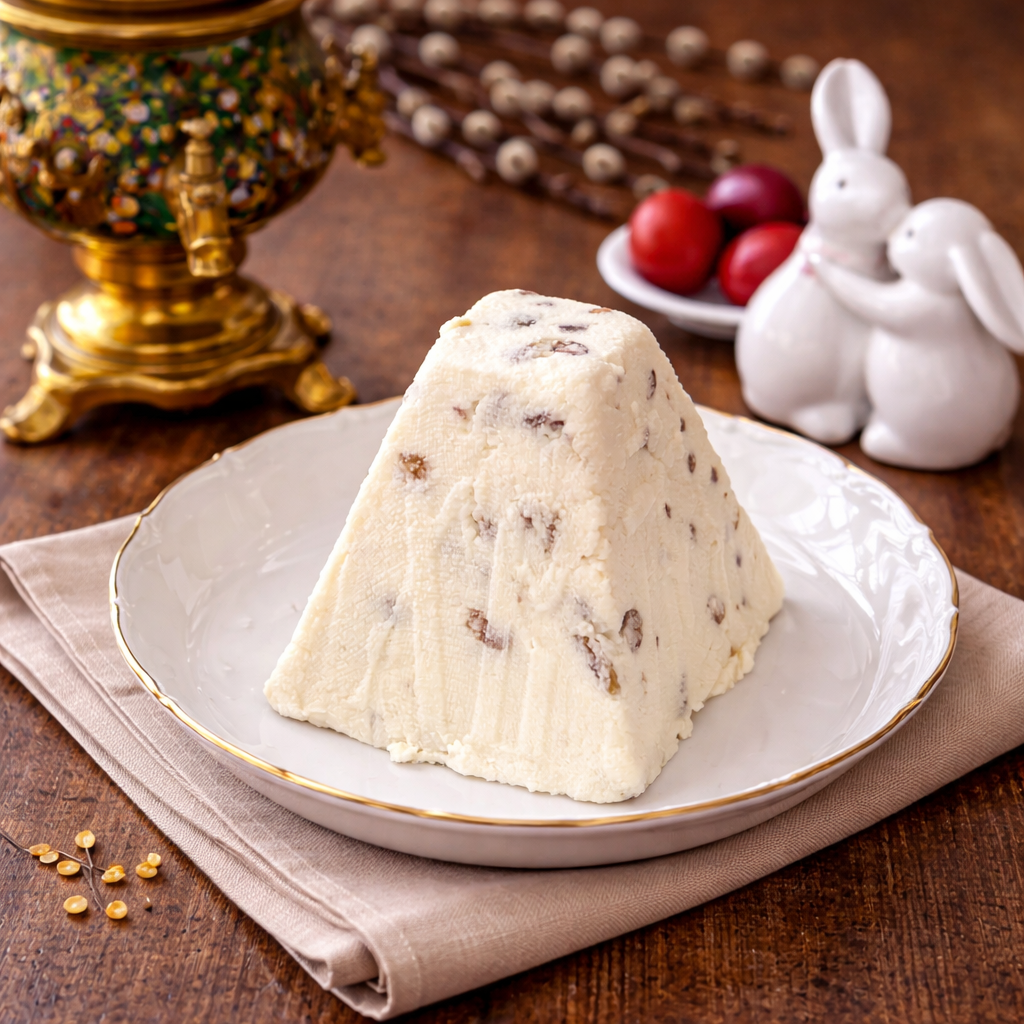 Ostendessert mit Rosinen aus Quark Pascha Schweiz