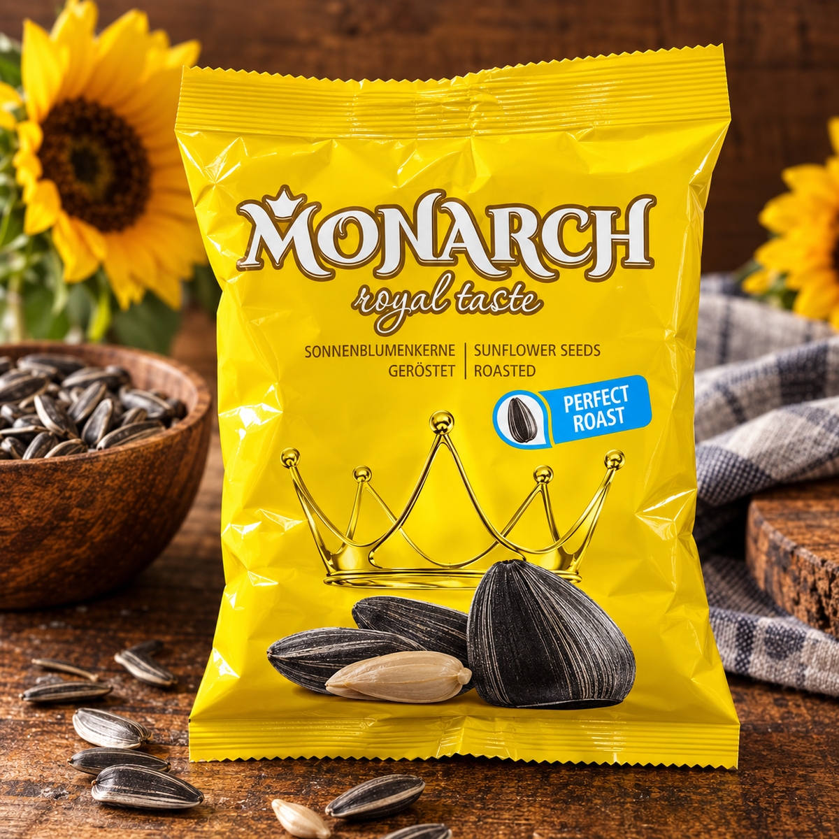 Monarch geröstete Sonnenblumenkerne 100 g